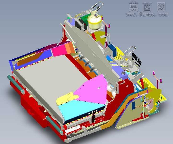 铺路机SW模型