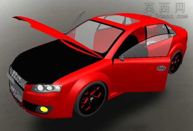 奥迪RS4模型SW设计