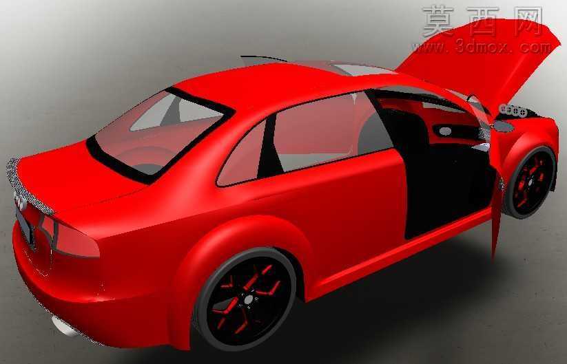 奥迪RS4模型SW设计