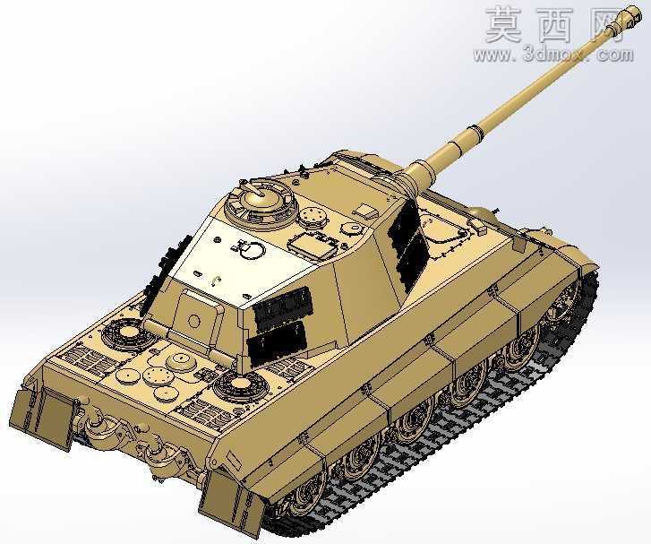 虎王坦克SW模型