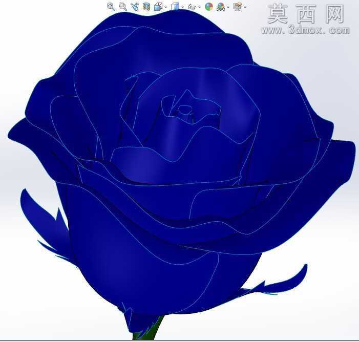 蓝玫瑰SW模型
