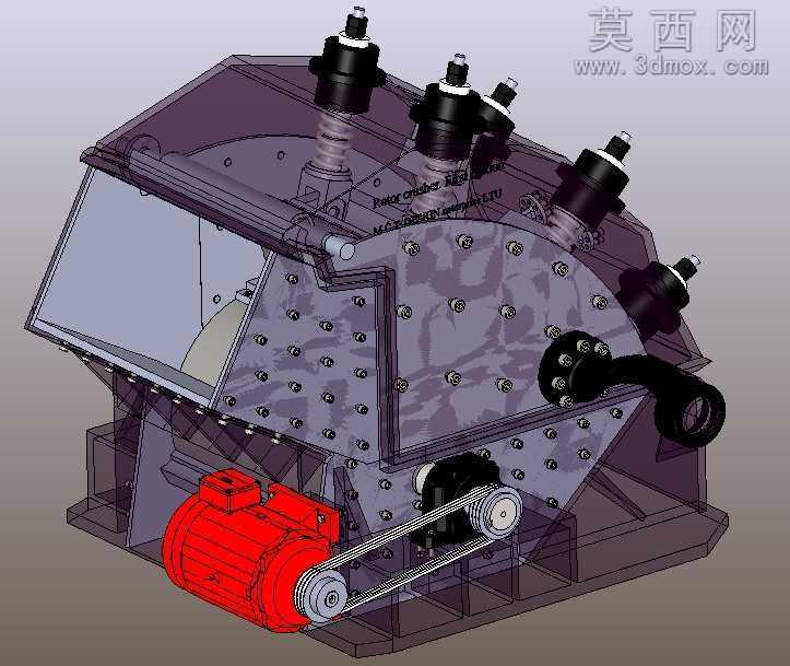 单转子破碎机SW模型