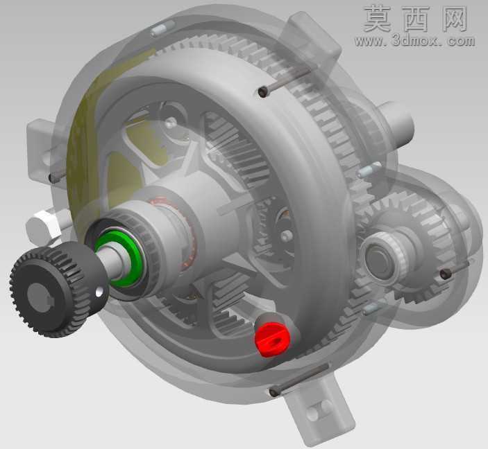行星齿轮箱UG模型