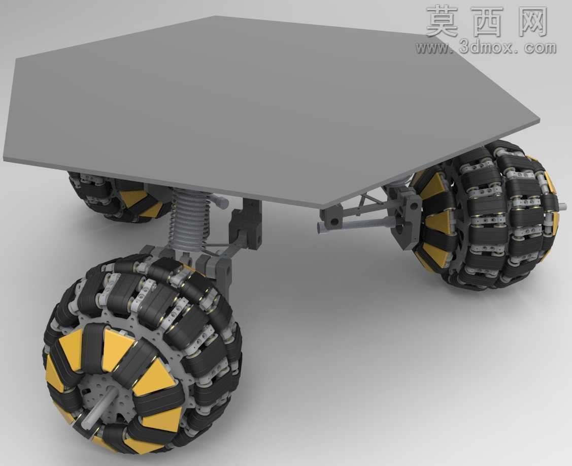履带式全向轮SW模型
