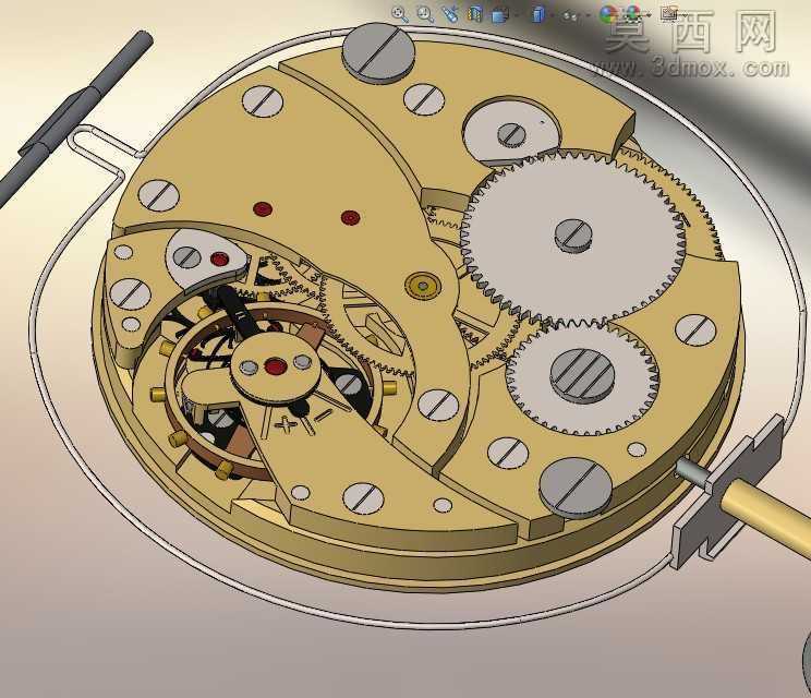 怀表SW设计模型