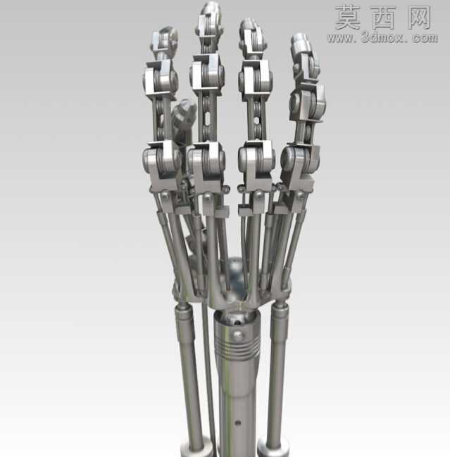 终结者液压机械手臂UG模型