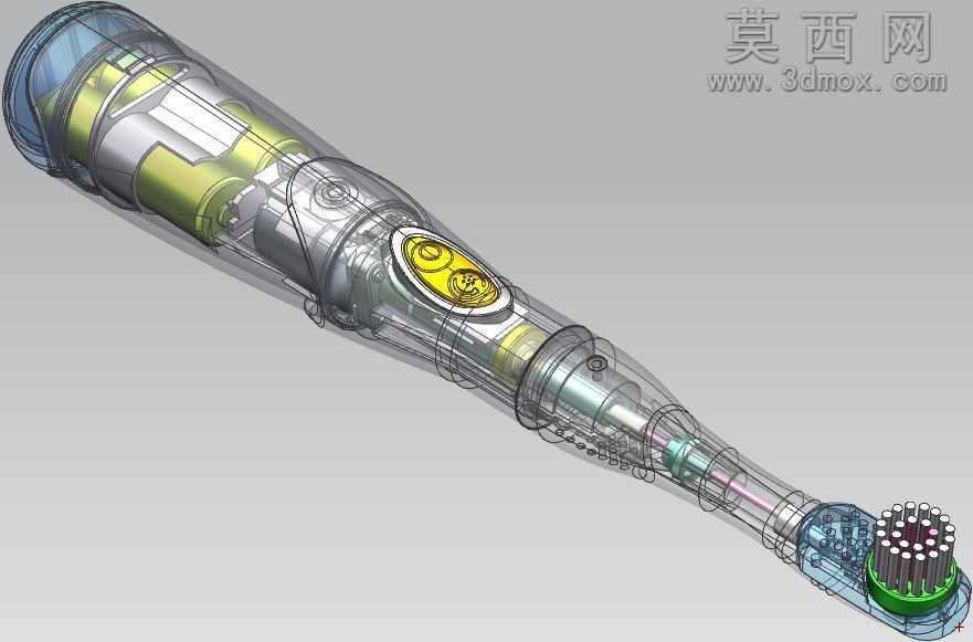 电动牙刷UG设计