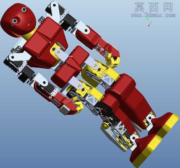 RoboSavvy MechRC 智能编程机器人PROE设计