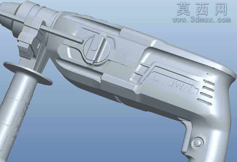 (可提供3D打印)26mm轻型电锤CREO2.0设计(包括PROE5.0文件)