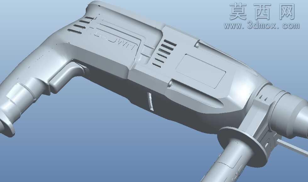 (可提供3D打印)26mm轻型电锤CREO2.0设计(包括PROE5.0文件)