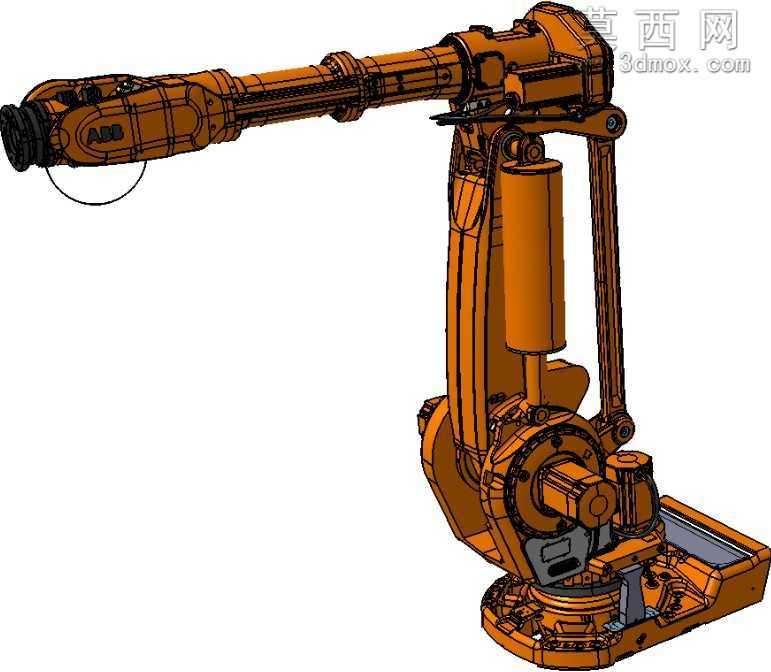 ABB���˻�����IRB6660ģ��PROE���
