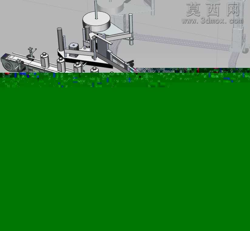贴标机UG设计