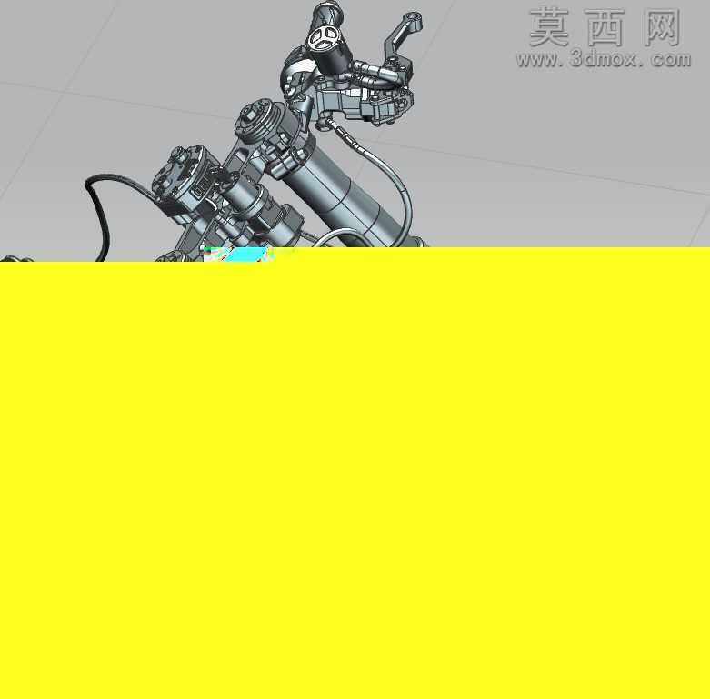 奥林斯叉(摩托车前叉)UG设计