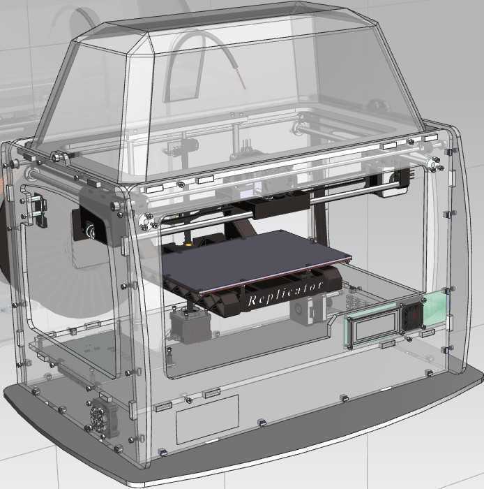 3D打印机UG模型