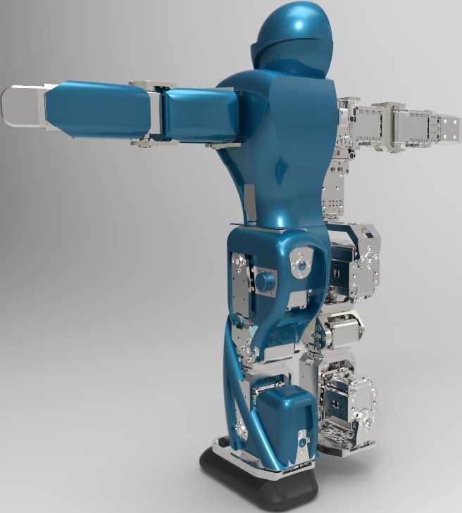 Robosavvy人形机器人CATIA V5 R21设计