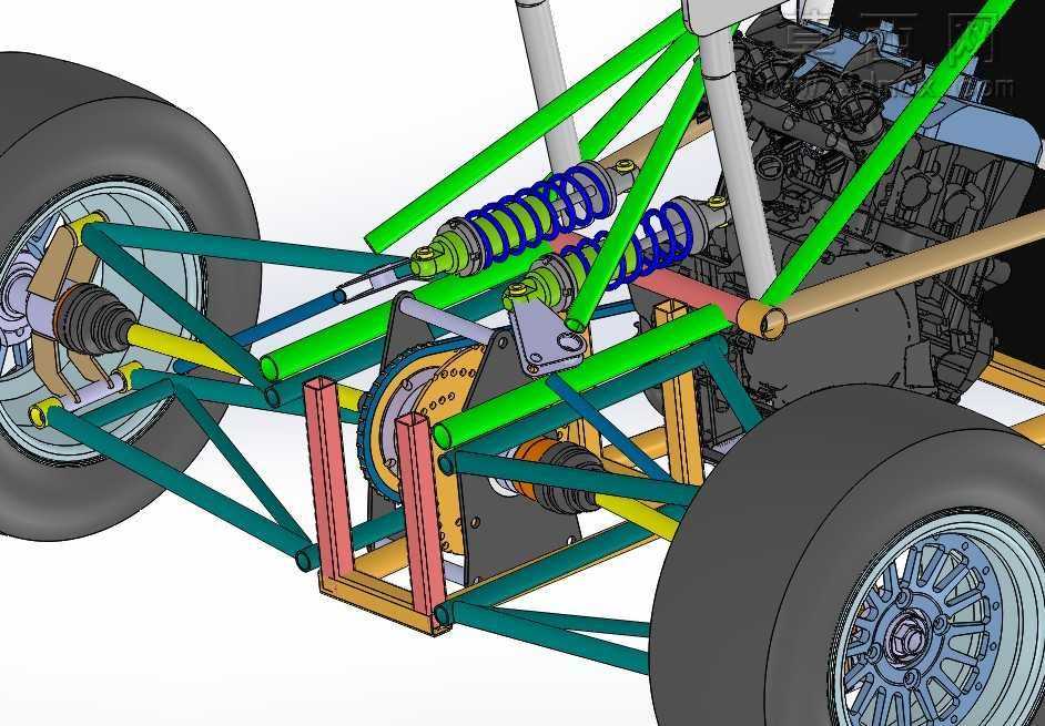 FSAE赛车SW设计