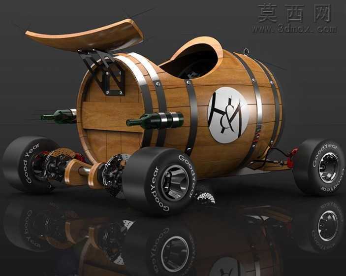 肥皂盒车UG设计