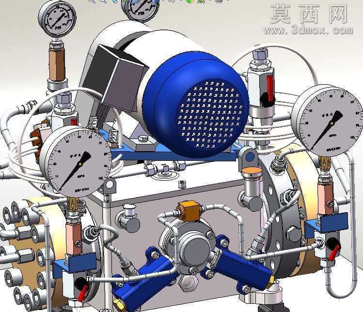 CartD25系列隔膜压缩机SW设计
