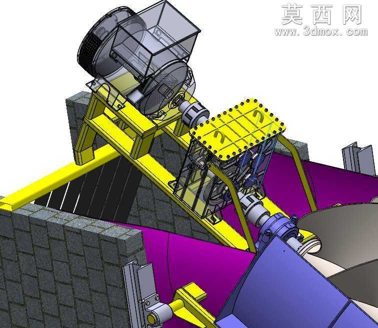 阿基米德螺旋机SW设计