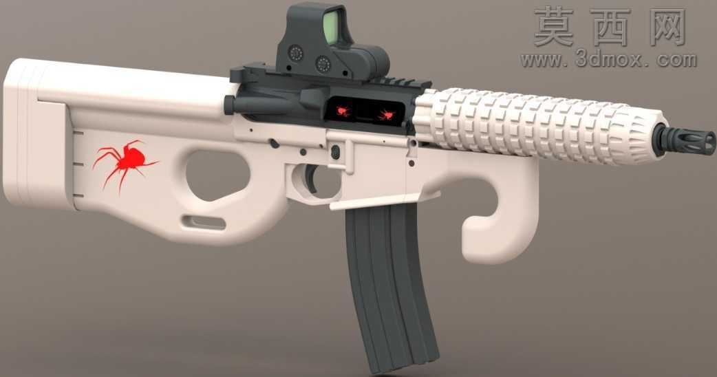 P90-AR15自动步枪UG设计
