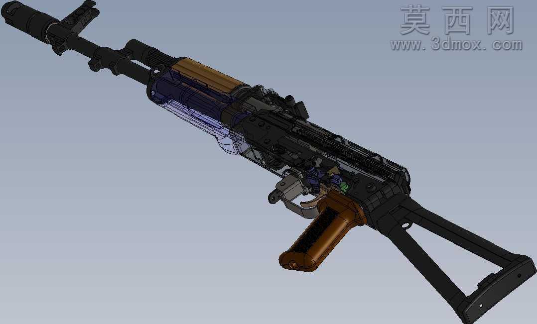 AKS-74短枪管型突击步枪SW设计