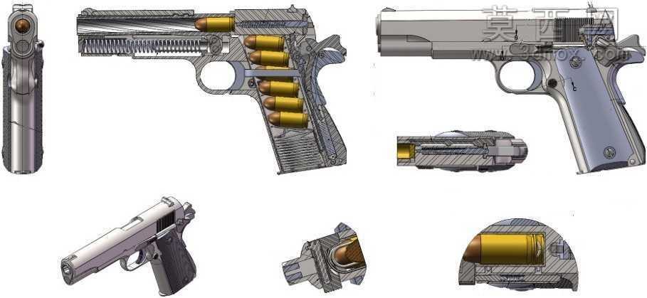M1911 A1���Զ���ǹCA
