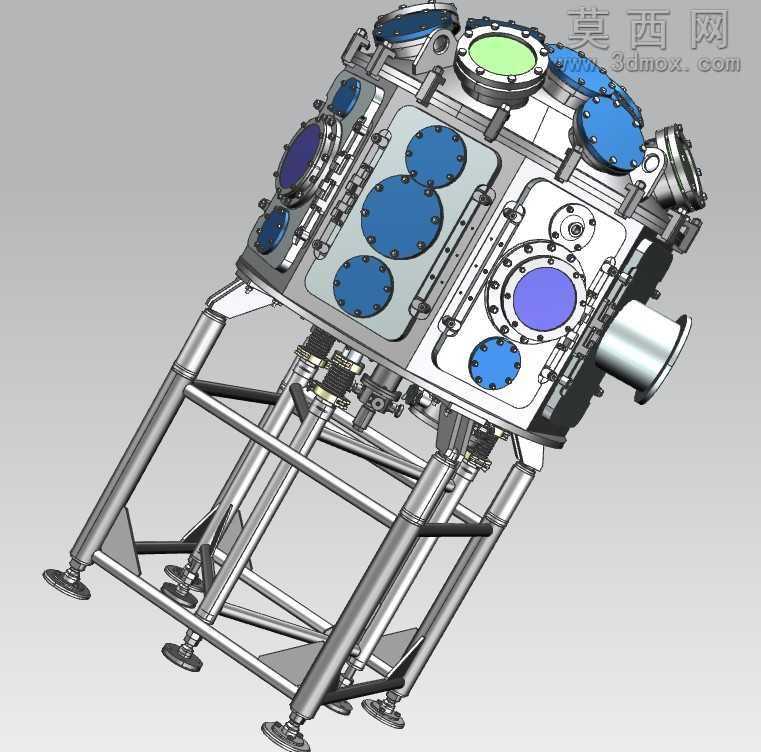 八角形真空室UG设计