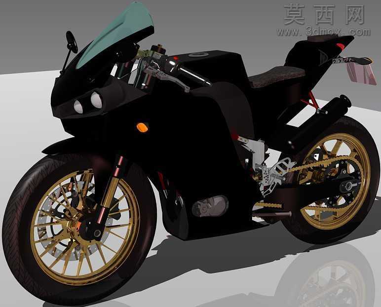杜克M3S摩托车PROE设计