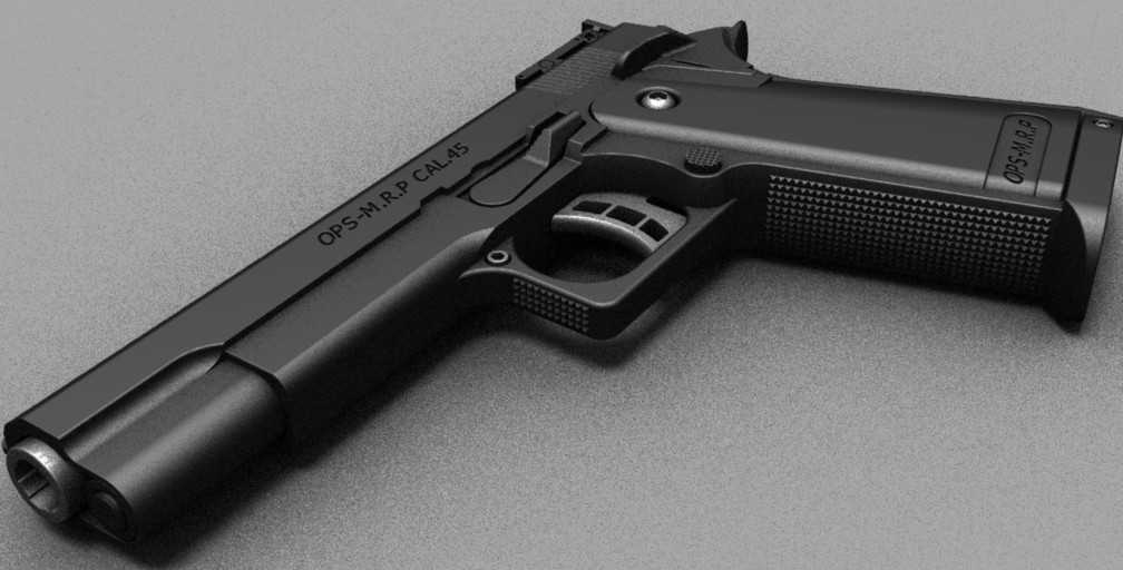 OPS-M.R.P CAL.45手枪PROE设计