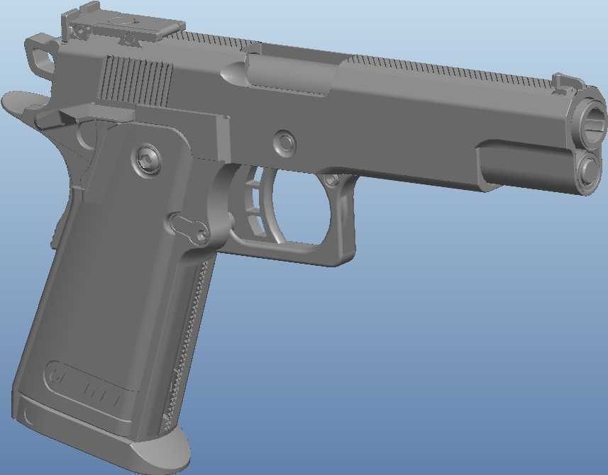 OPS-M.R.P CAL.45手枪PROE设计