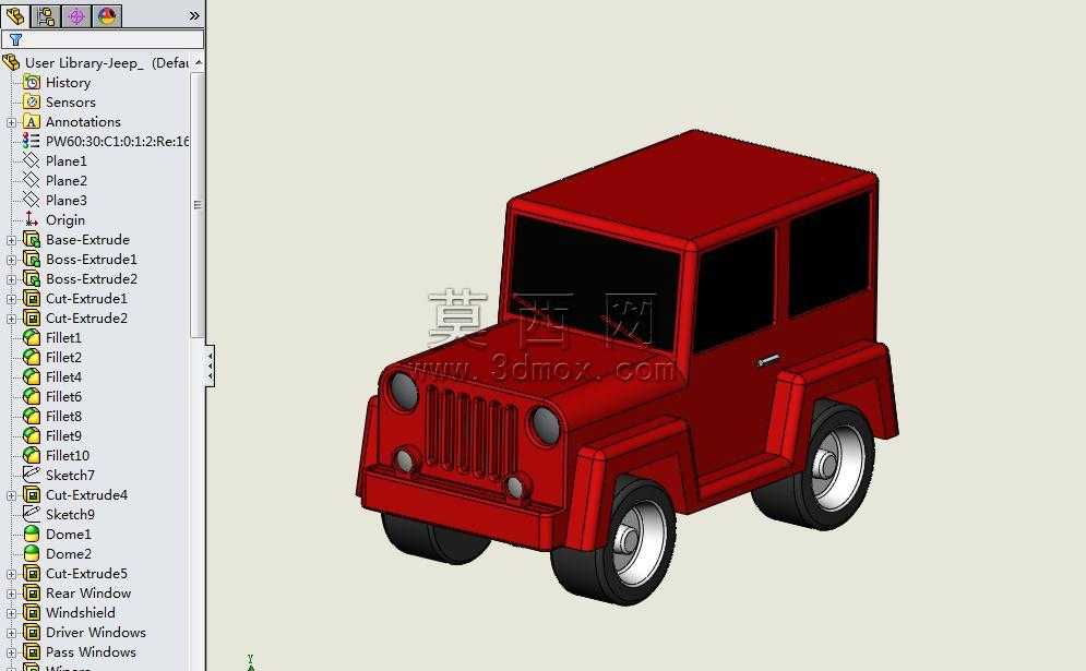 Jeep��߳���άģ��