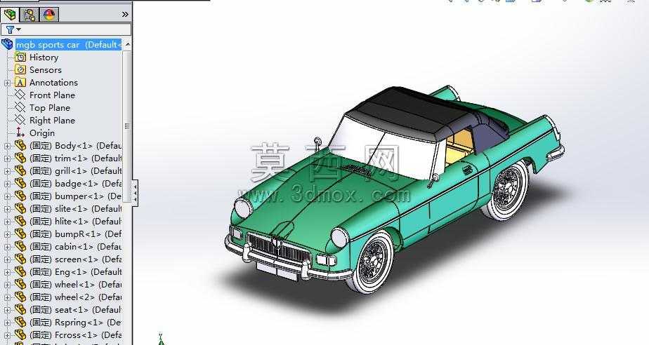 MGB�ܳ���άģ��