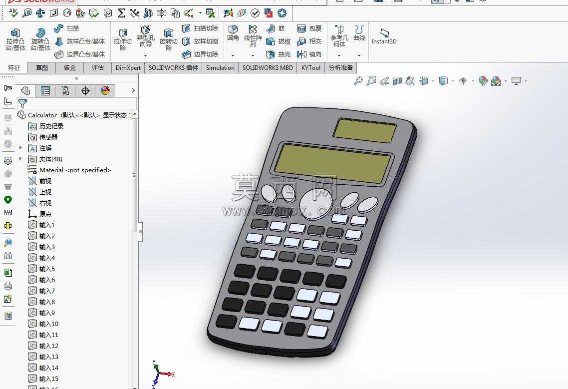 ����ŷ������FX-3650P��άģ��